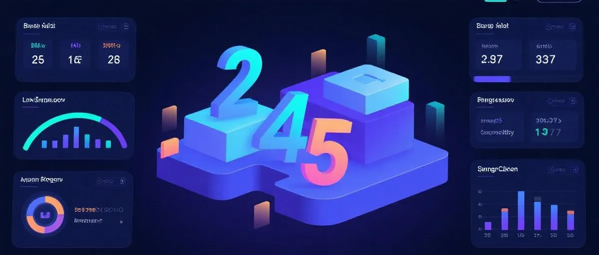 实时开奖数据展示示意图